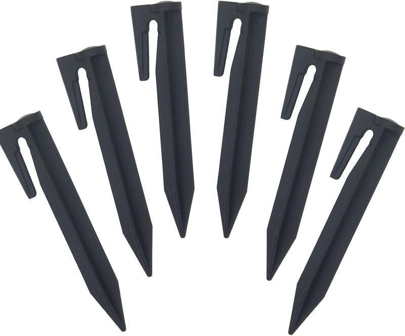 Multisland 200Pcs 3.3" Plastic Boundary Wire Stakes Lawn Stakes Tent Pegs for Installation Robot Lawn Mower, Pet Fence, Camping Tent, Home Gardening - Image 5